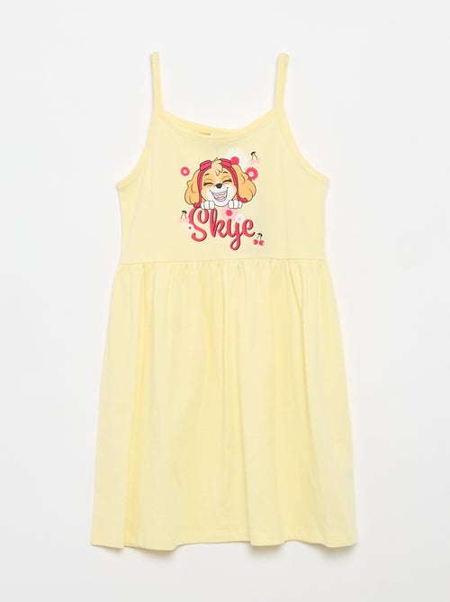 Vestito 'Paw Patrol' in jersey stampato con spalline - Kiabi