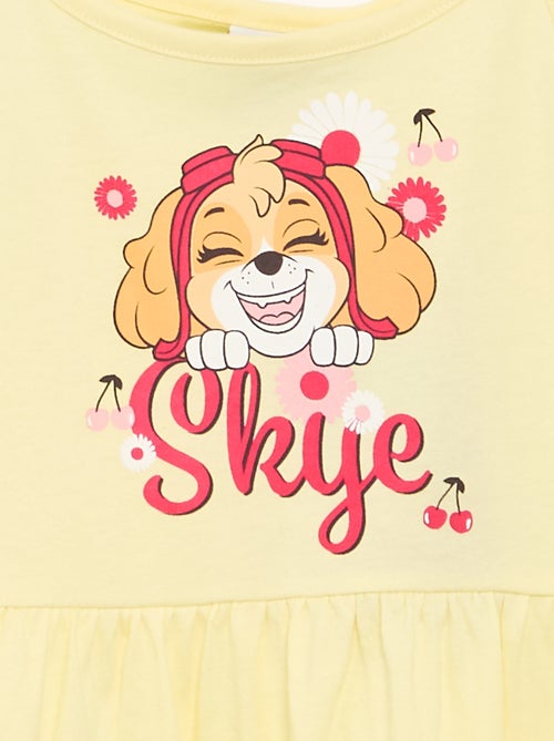 Vestito 'Paw Patrol' in jersey stampato con spalline - Kiabi