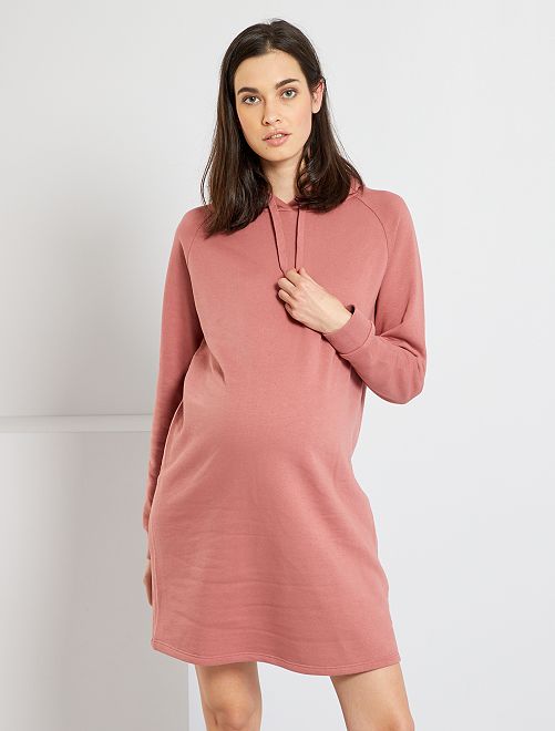 Vestito premaman in tessuto felpato - ROSA - Kiabi - 20.00€