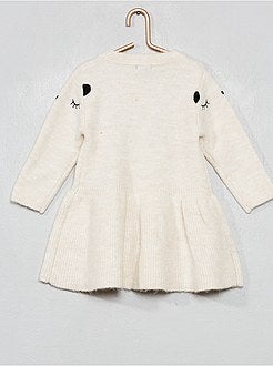 Vestito pullover ricamato - Kiabi