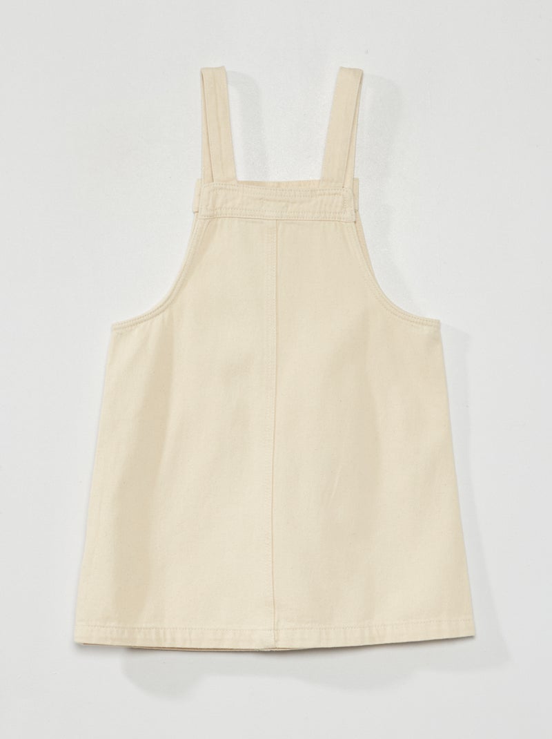 Vestito salopette BEIGE - Kiabi