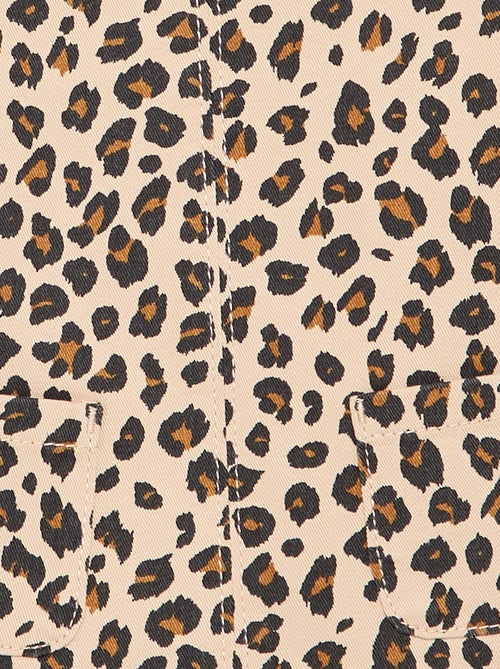 Vestito salopette con stampa \'leopardata\' - Kiabi Vestito salopette con stampa \'leopardata\' - Kiabi