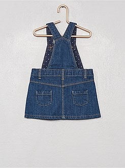 Vestito salopette denim - Kiabi