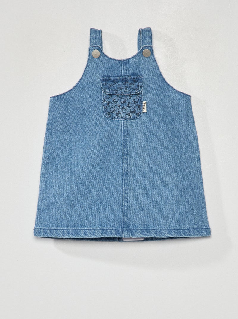 Vestito salopette in denim 'Minnie' BLU - Kiabi