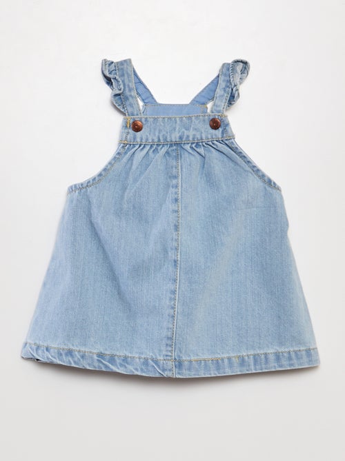 Vestito salopette in jeans - Kiabi