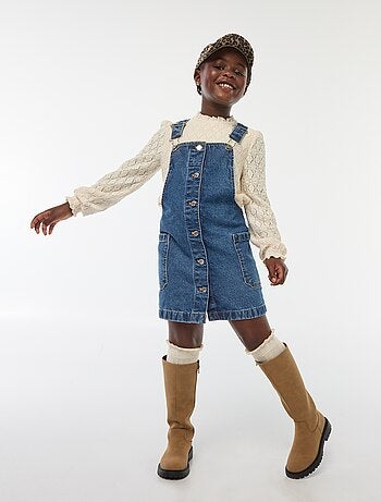 Vestito salopette in jeans