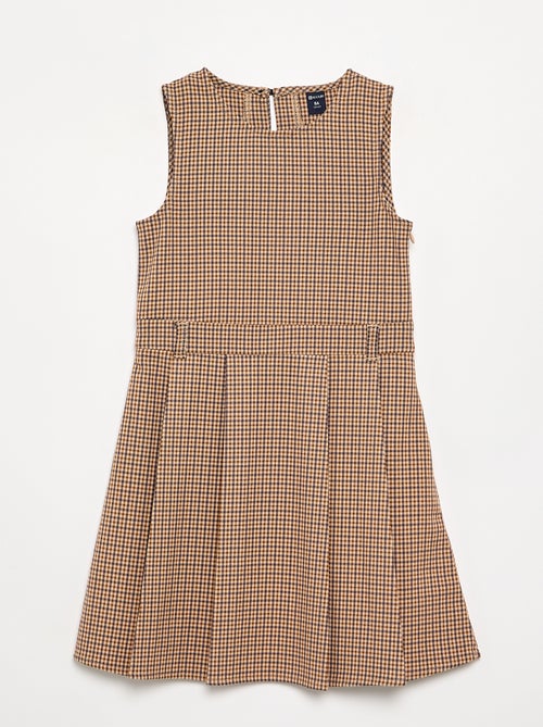 Vestito senza maniche a quadri - Kiabi Vestito senza maniche a quadri - Kiabi