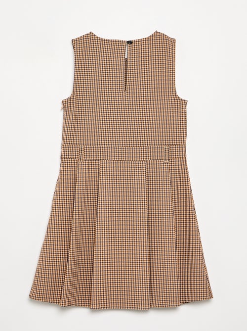 Vestito senza maniche a quadri - Kiabi Vestito senza maniche a quadri - Kiabi