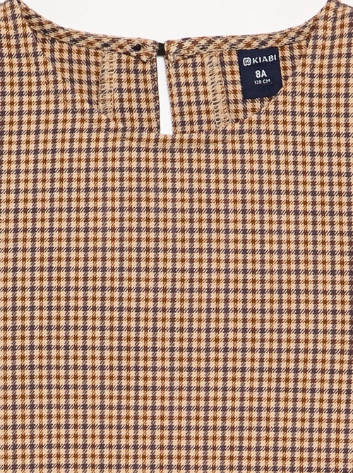 Vestito senza maniche a quadri - Kiabi Vestito senza maniche a quadri - Kiabi