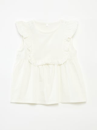 Vestito senza maniche con volant - So Easy