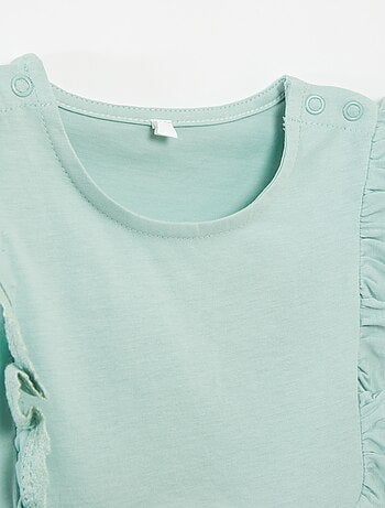 Vestito senza maniche con volant - So Easy