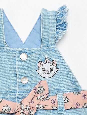 Vestito senza maniche in denim