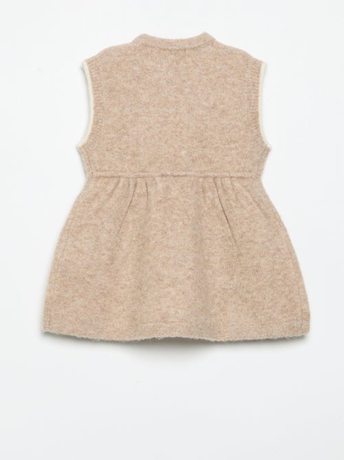 Vestito senza maniche in maglia - Kiabi Vestito senza maniche in maglia - Kiabi