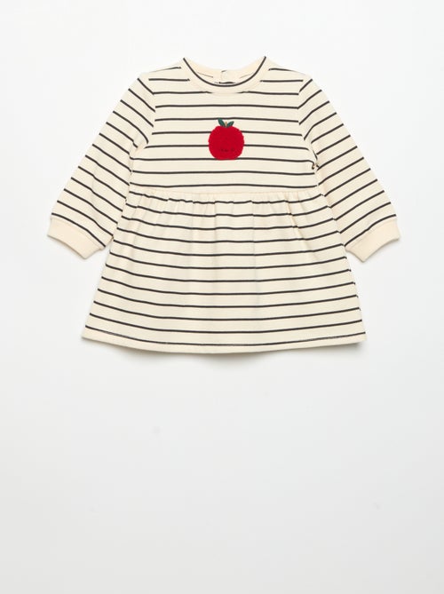 Vestito stampato a maniche lunghe - Kiabi