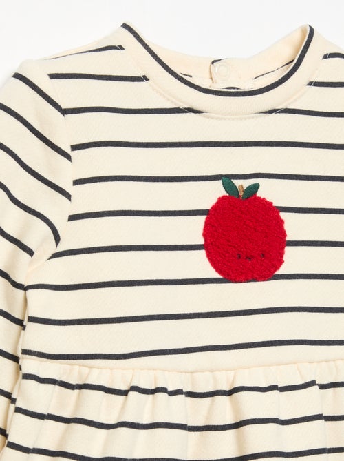 Vestito stampato a maniche lunghe - Kiabi