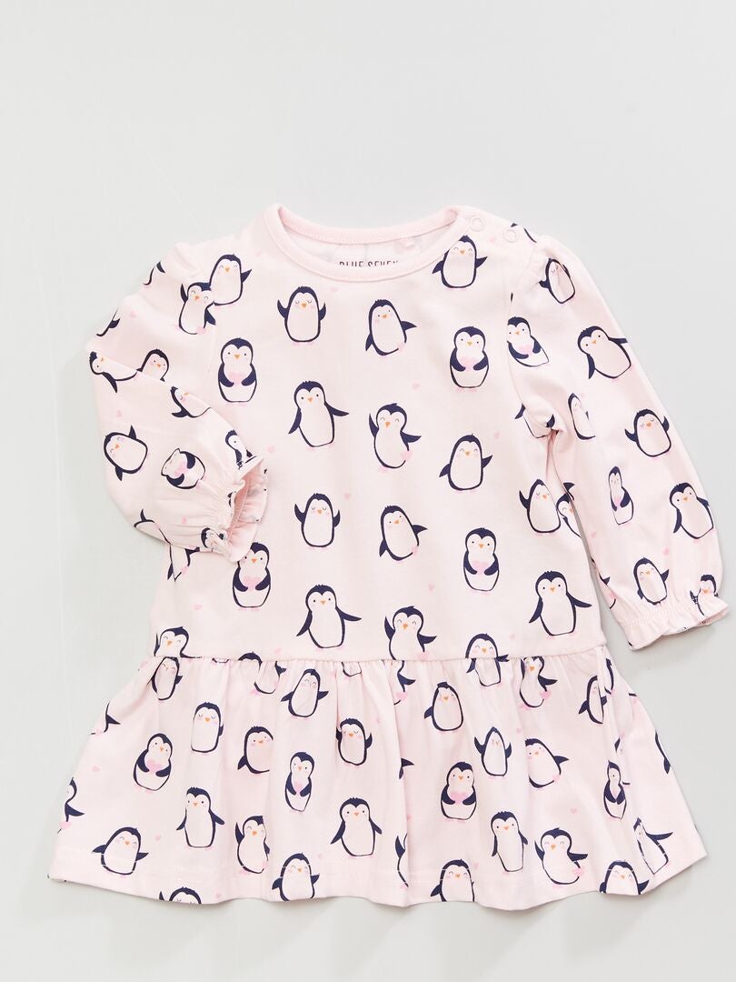 Set Abbigliamento Neonato Borlai - Vestito Floreale Con Gonna A Fiocco E Fascia Capelli - Foto 8