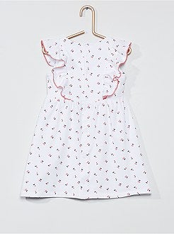 Vestito stampato con volant - Kiabi