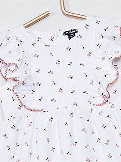 Vestito stampato con volant - Kiabi