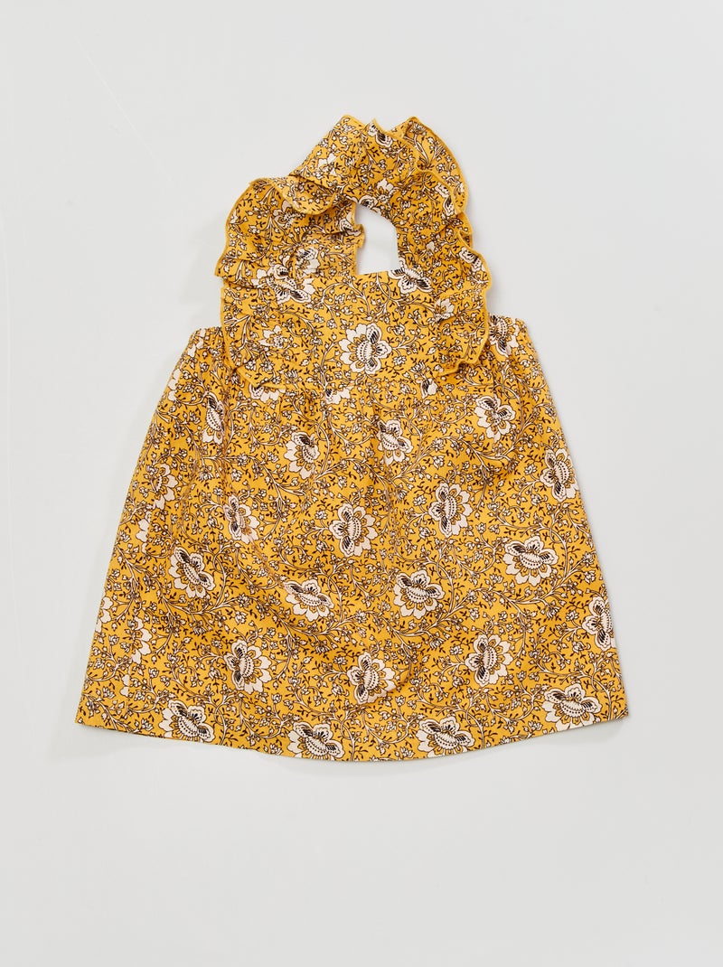 Vestito stampato GIALLO - Kiabi