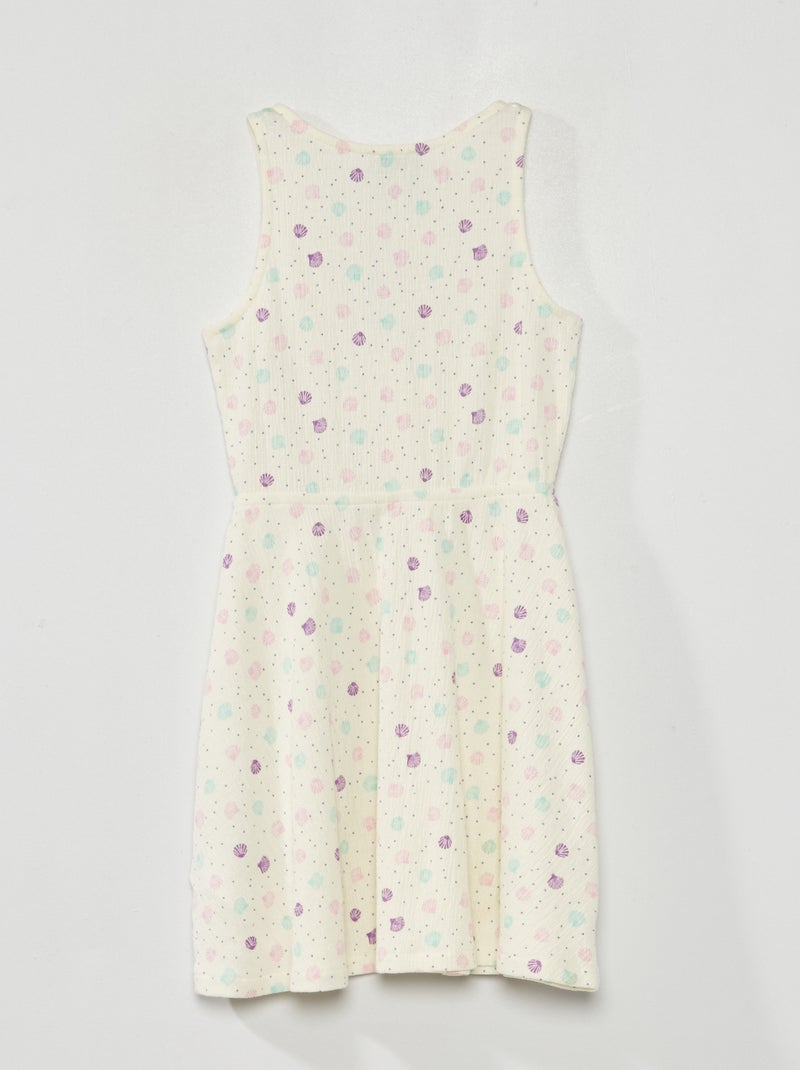 Multicolore A Pois Stampa Policotone Abito Tessuto 7mm Macchie - Al Metro - Foto 8