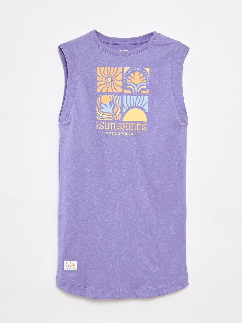 Vestito t-shirt - Graphik Edition BLU - Kiabi
