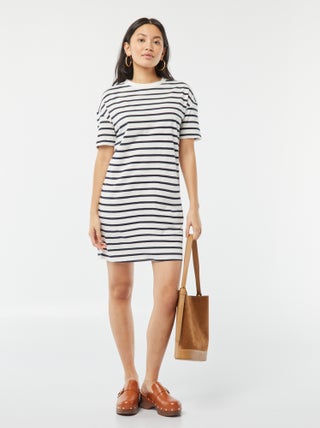 Vestito-t-shirt in cotone