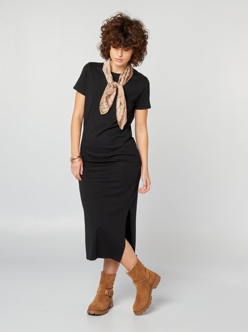 Vestito t-shirt lungo - Kiabi