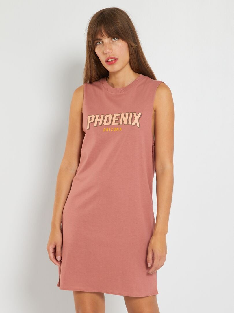 Vestito t-shirt 'Phoenix Arizona' ROSA - Kiabi