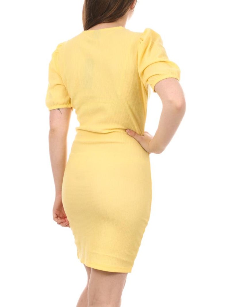 Vestito Tubino Donna Vero Moda Giallo - Kiabi