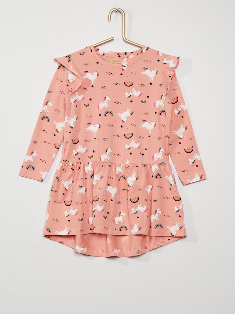 Vestito 'unicorno' ROSA - Kiabi