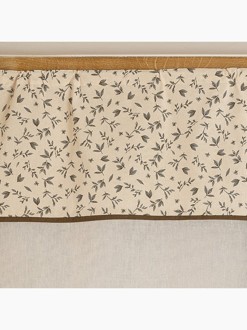 Vetrificato in cotone vegetale con punti bassi Beige - Kiabi