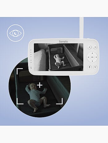 Videovigilancia para bebés LIONELO Babyline 8.4 - Monitor - Aplicación móvil - Alcance de 300 m