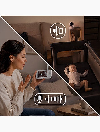 Videovigilancia para bebés LIONELO Babyline 8.4 - Monitor - Aplicación móvil - Alcance de 300 m