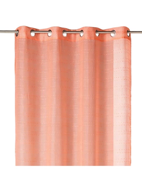 Voilage con strisce ricamate a pois - Kiabi