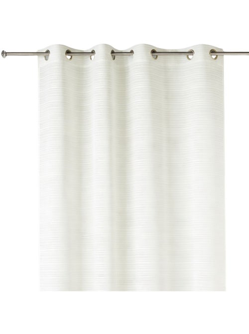 Voile a righe orizzontali tono su tono - Kiabi Voile a righe orizzontali tono su tono - Kiabi