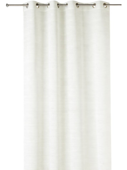 Voile a righe orizzontali tono su tono - Kiabi Voile a righe orizzontali tono su tono - Kiabi
