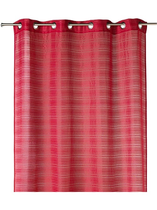 Voile a righe orizzontali tono su tono - Kiabi Voile a righe orizzontali tono su tono - Kiabi