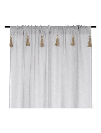 Voile di Boemia con nappe di iuta