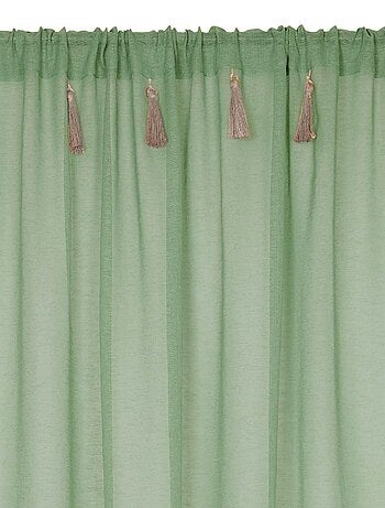 Voile di Boemia con nappe di iuta