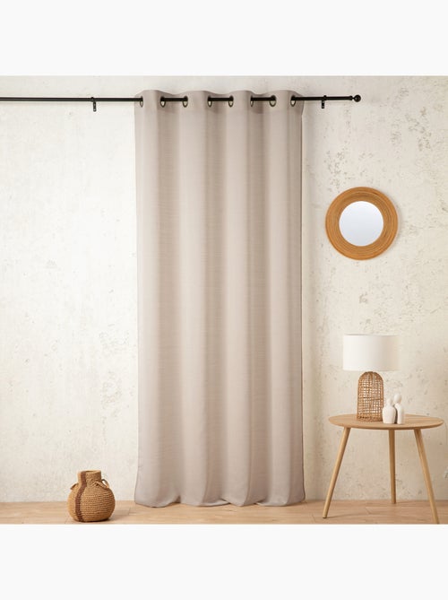 Voile di lana tinta unita con occhielli - Kiabi