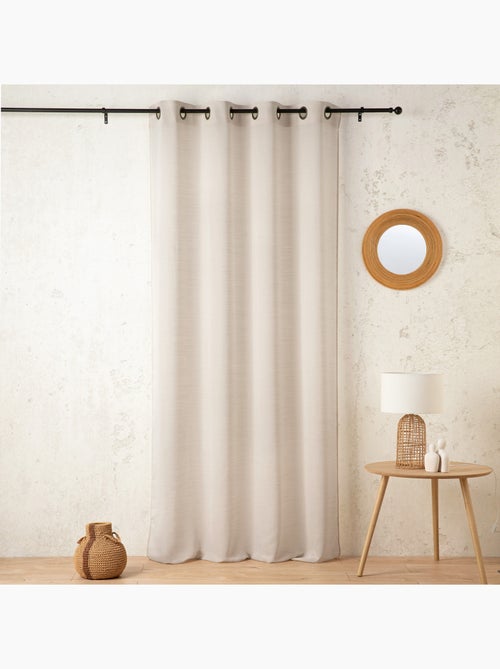 Voile di lana tinta unita con occhielli - Kiabi