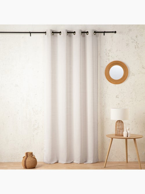 Voile di lana tinta unita con occhielli - Kiabi