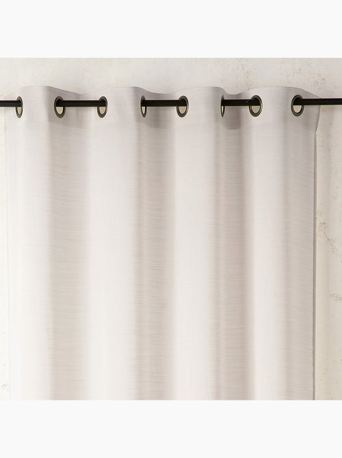 Voile di lana tinta unita con occhielli - Kiabi