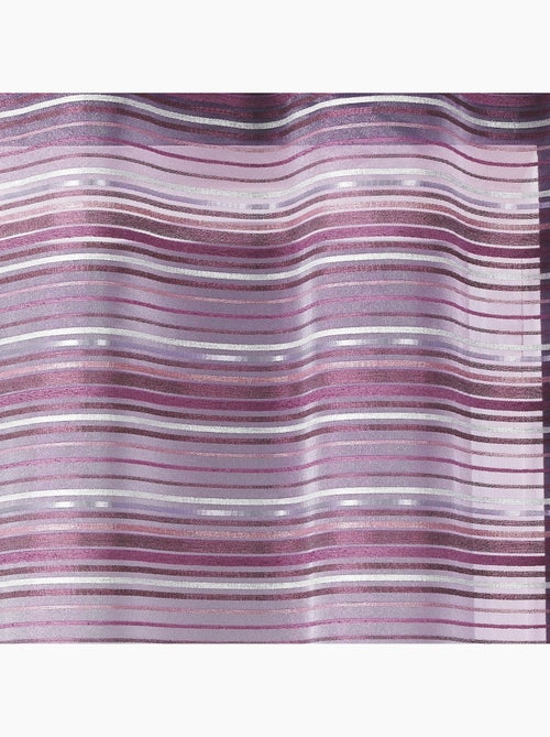 Voile di organza a righe orizzontali con occhielli - Kiabi Voile di organza a righe orizzontali con occhielli - Kiabi