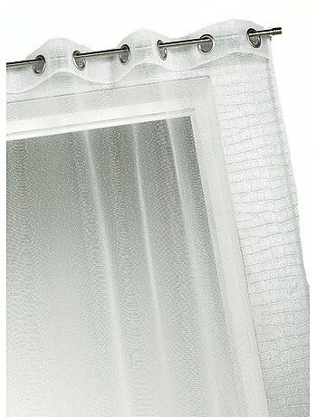 Voile di organza a righe orizzontali sottili