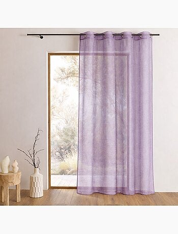Voile di organza a righe orizzontali sottili