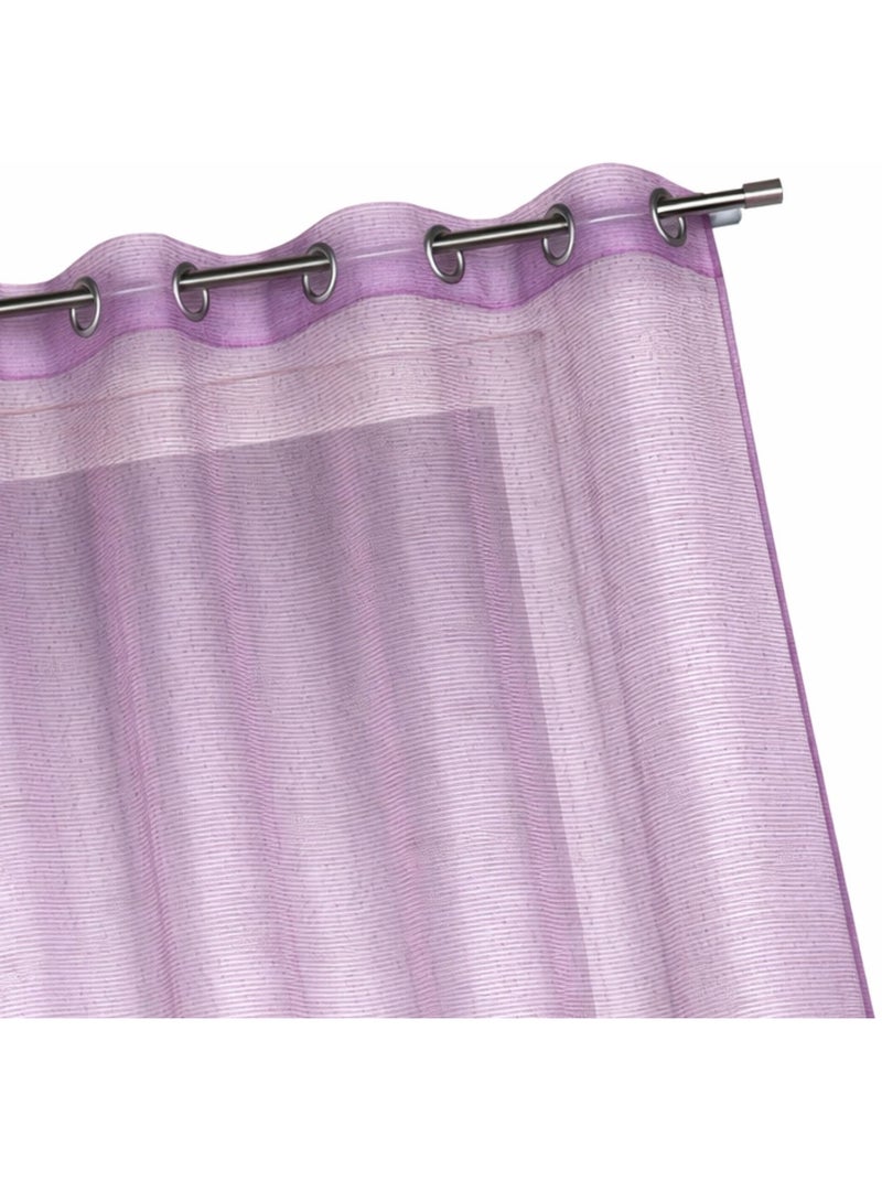 Voile di organza a righe orizzontali sottili Lilla chiaro - Kiabi