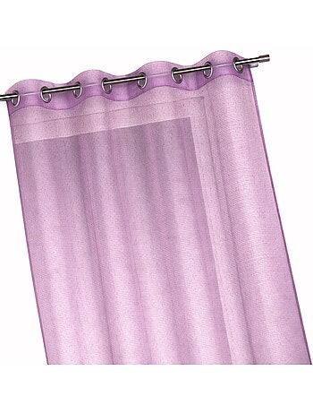 Voile di organza a righe orizzontali sottili