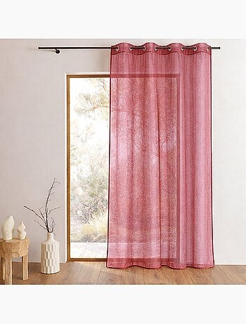 Voile di organza a righe orizzontali sottili