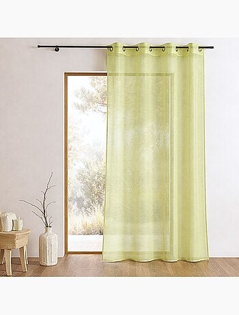 Voile di organza a righe orizzontali sottili
